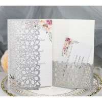 Glitter Invitation Card Laser Business Invitation Modern Wedding Card Personalized Custom